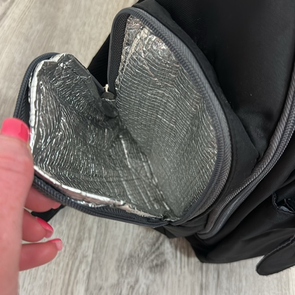 Converse Black backpack diaper bag - Picture 4 of 5